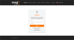 Desktop Screenshot of login.magplus.com