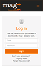 Mobile Screenshot of login.magplus.com
