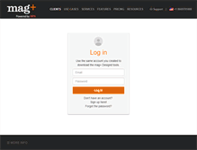 Tablet Screenshot of login.magplus.com